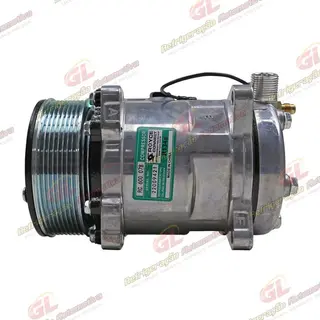 Compressor Modelo 5H14 8 Orelhas - 12 Volts Polia 8pk 123mm Universal R134a
