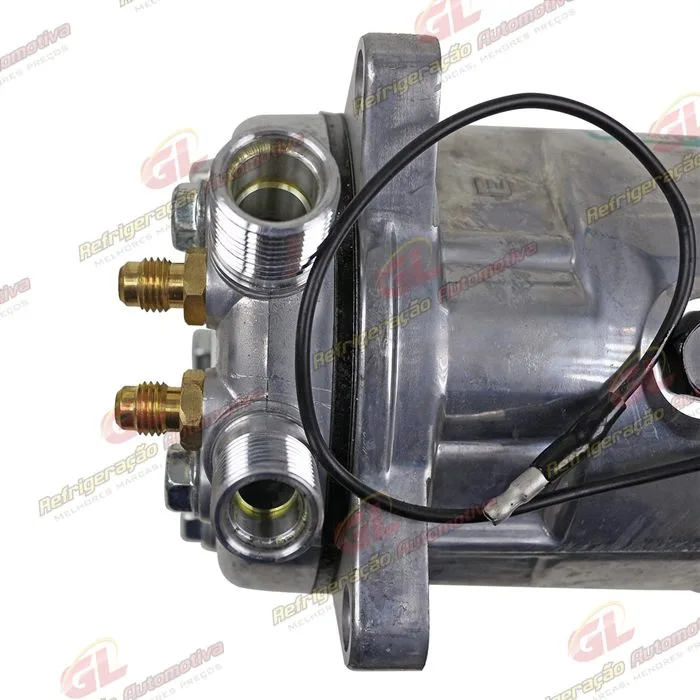 Compressor Modelo 5H14 8 Orelhas - 12 Volts Polia 8pk 123mm Universal R134a — foto 7