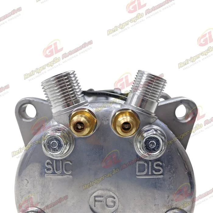 Compressor Modelo 5H14 8 Orelhas - 12 Volts Polia 8pk 123mm Universal R134a — foto 8