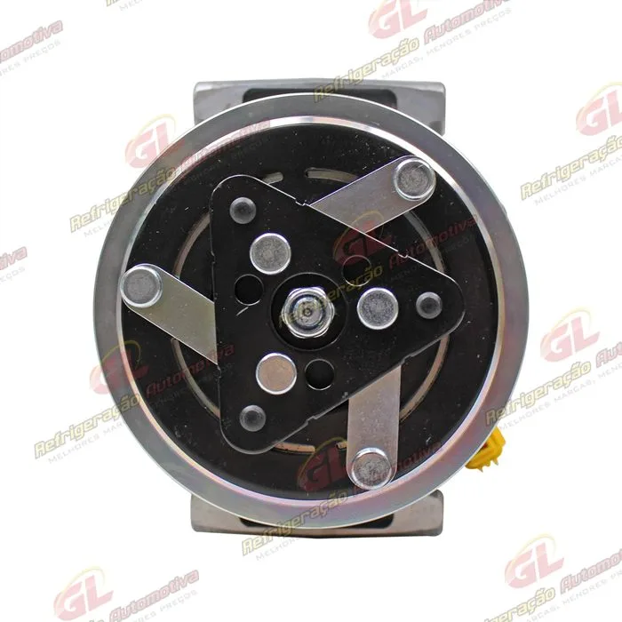 Compressor SD6C12 Citroën C4 Pallas / Peugeot 307 / 208 - 12 Volts Polia 6pk 120mm — foto 3