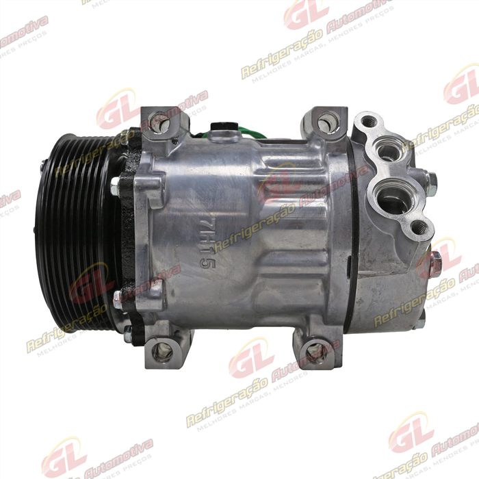 Compressor Modelo BB7H15BB 7980 Caminhão Scania >2007 - 24 Volts 8pk 119mm OEM: 1412263