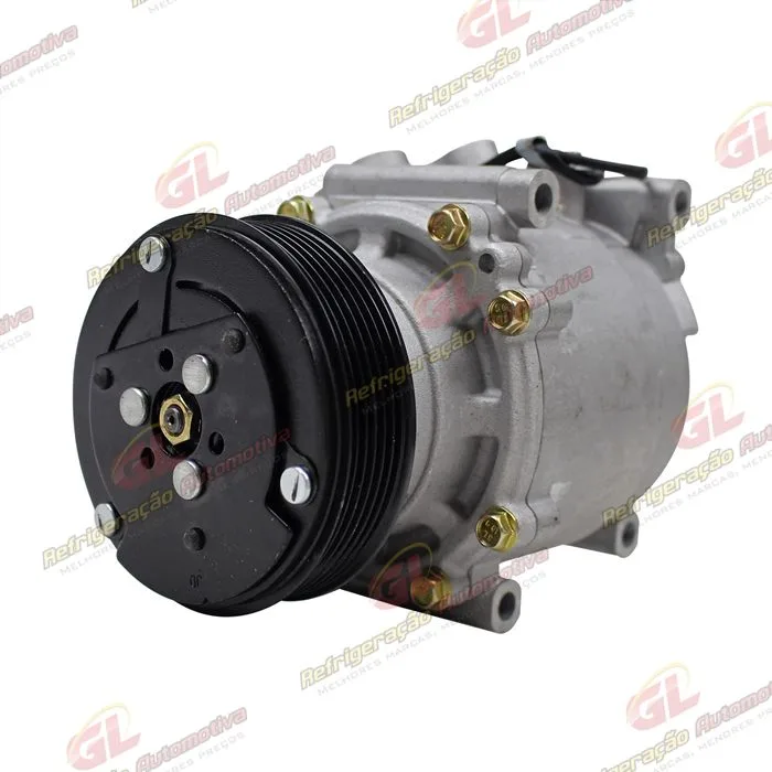 Compressor BBTRSA09BB Modelo 4984 Honda Civic 2001 Até 2006 - 12 Volts Polia 6pk 110mm — foto 2