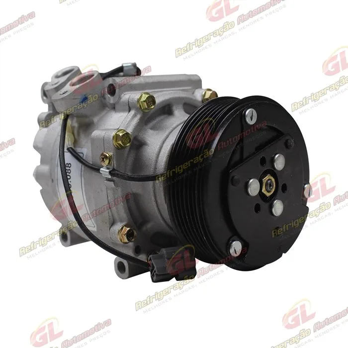 Compressor BBTRSA09BB Modelo 4984 Honda Civic 2001 Até 2006 - 12 Volts Polia 6pk 110mm — foto 4
