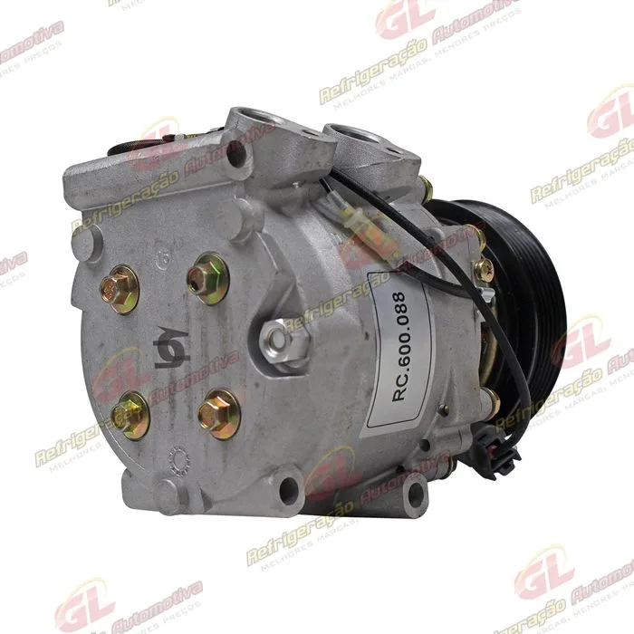 Compressor BBTRSA09BB Modelo 4984 Honda Civic 2001 Até 2006 - 12 Volts Polia 6pk 110mm — foto 6