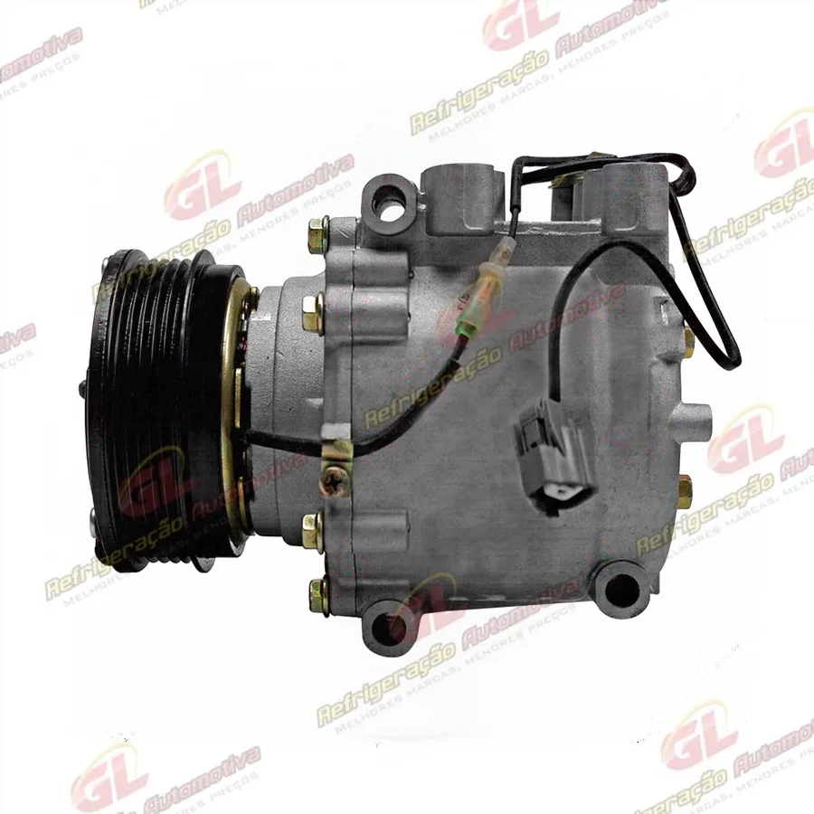 Compressor Modelo Sanden TRS90 Honda Accord 2001> - 12 Volts Polia 5pk 100mm R134a