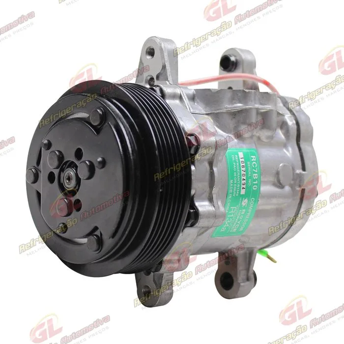 Compressor Modelo 7B10 - 12 Volts Polia 6pk 112mm R134a — foto 2