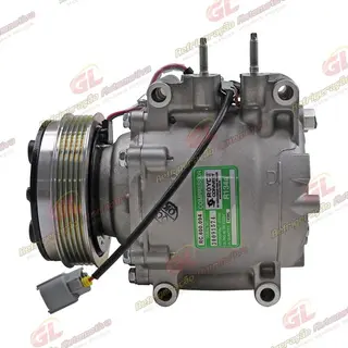 Compressor Modelo TRSA09 Honda Fit 2004 Até 2007 - 12 Volts Polia 5pk 110mm