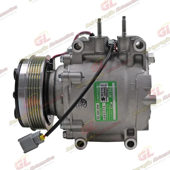Compressor Modelo TRSA09 Honda Fit 2004 Até 2007 - 12 Volts Polia 5pk 110mm