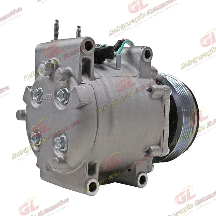 Compressor Modelo TRSA09 Honda Fit 2004 Até 2007 - 12 Volts Polia 5pk 110mm — foto 6