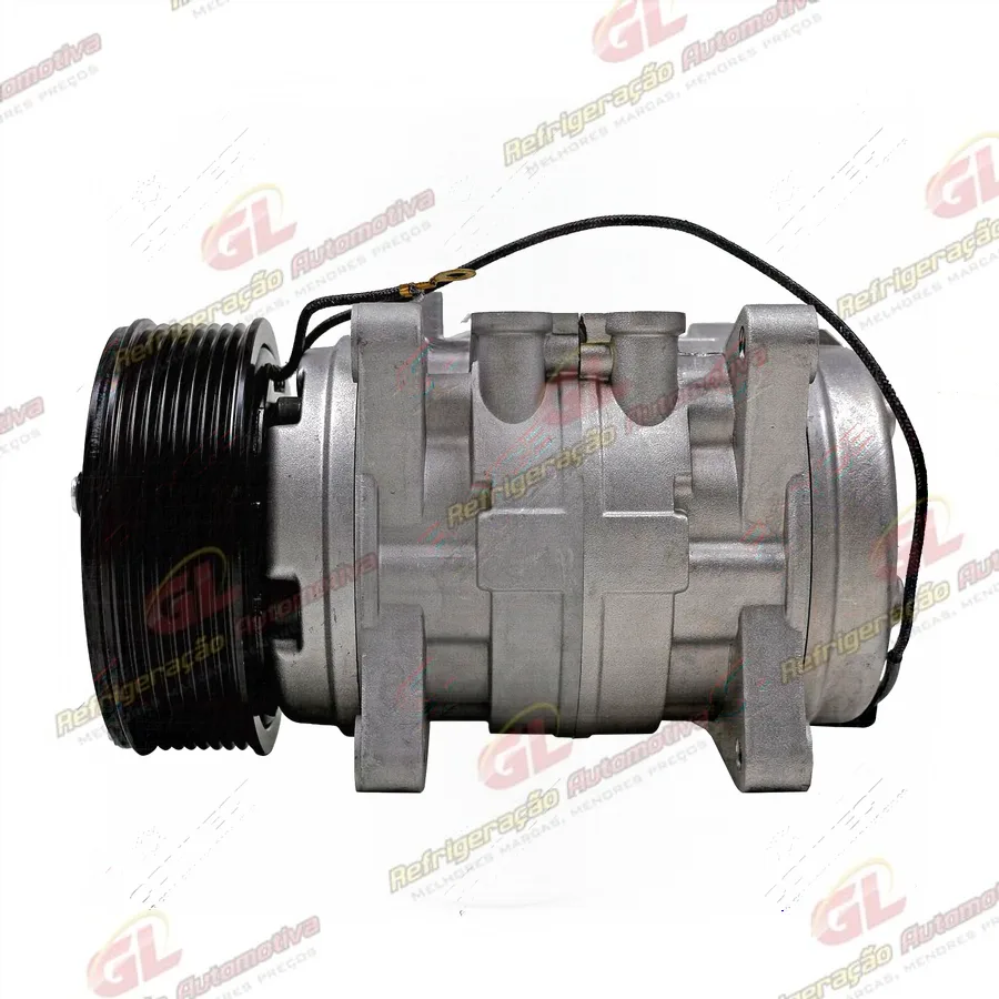 Compressor Modelo 10P15 8 Orelhas Caminhão Ford Cargo Maxion / Volkswagen Titan 18310/31260 18 Toneladas - 24 Volts Polia 8pk 120mm OEM: 2T0820803