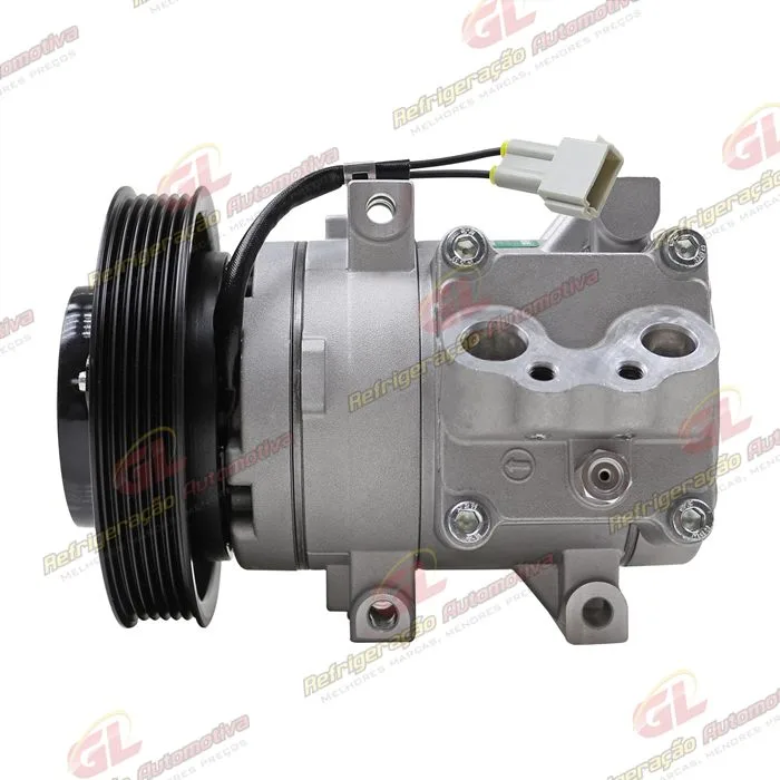 Compressor Modelo Visteon HS15 Ford Fiesta / EcoSport 1.6 - 12 Volts Polia 6pk 143mm