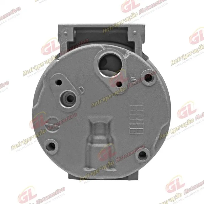 Compressor V5 Renault Scenic/ Megane 2001 Até 2006 1.6 16v. equipado somente c/compr. Korea 7700103536 importado China - 12 Volts Polia 6pk 125mm — foto 7