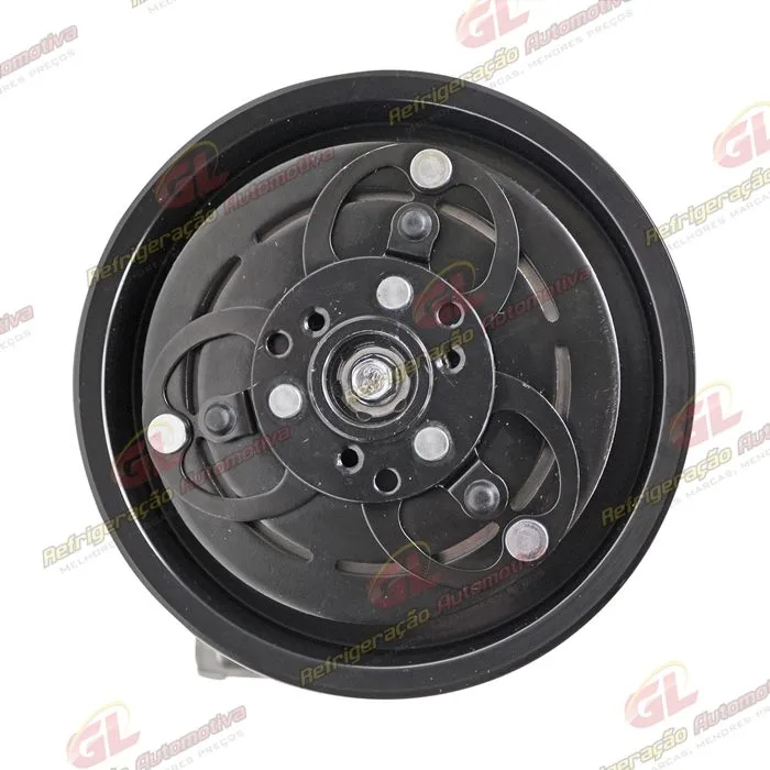 Compressor Zexel Nissan Frontier / X-Terra Motor 2.8 Até 2007 - 12 Volts Polia 6pk 143mm — foto 3