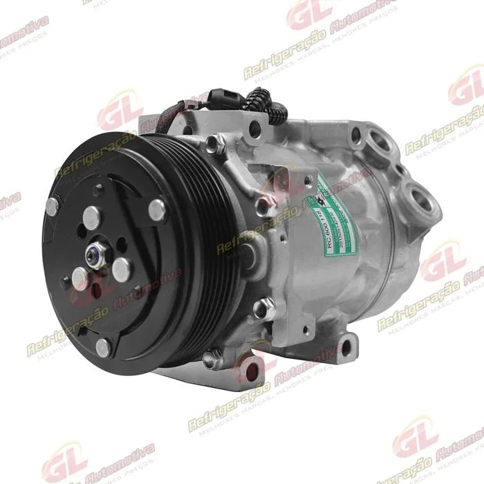 Compressor Sanden SD7V16 Citroën Picasso 2.0 2003> - 12 Volts Polia 6pk 123mm OEM: 6453KT / 1267 — foto 2