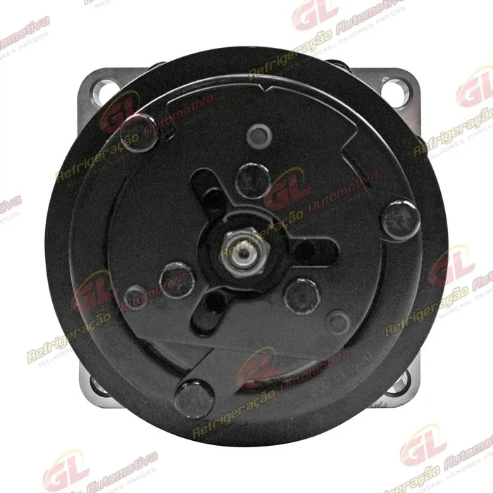 Compressor SANDEN Original 175cc 4742 AA7H15AA 8 Orelhas Descarga e Sucção Traseira O´ring - 24 Volts Polia 2A 125mm — foto 3