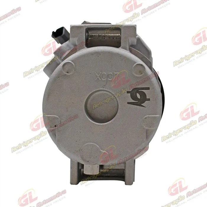 Compressor Modelo Denso 10S17C Máquina Caterpillar 310/320-BL - 24 Volts Polia Canal 1A 135mm OEM: 245-7781/ 176-1895/ 201-3837 — foto 7
