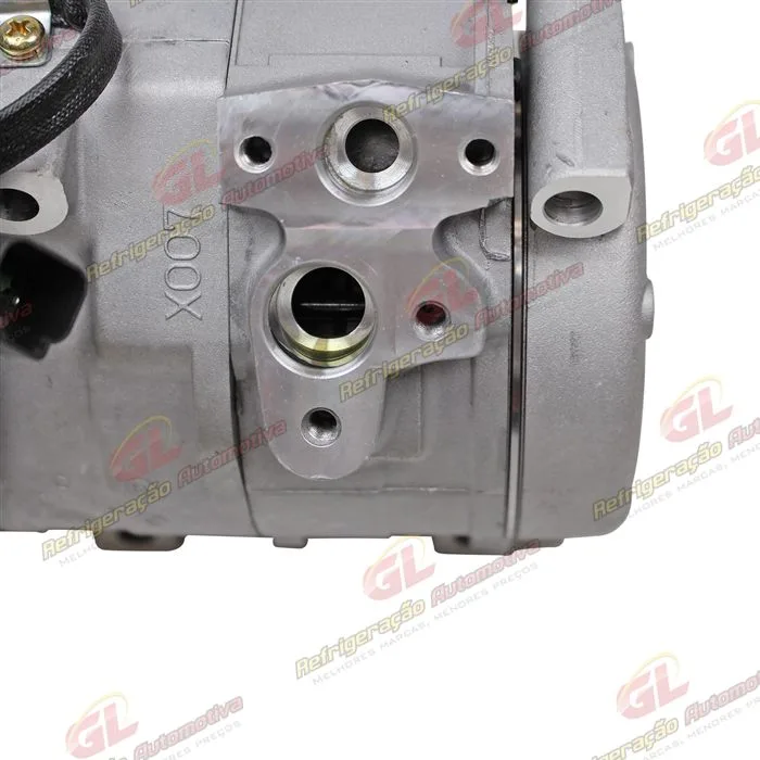 Compressor Modelo Denso 10S17C Máquina Caterpillar 310/320-BL - 24 Volts Polia Canal 1A 135mm OEM: 245-7781/ 176-1895/ 201-3837 — foto 8