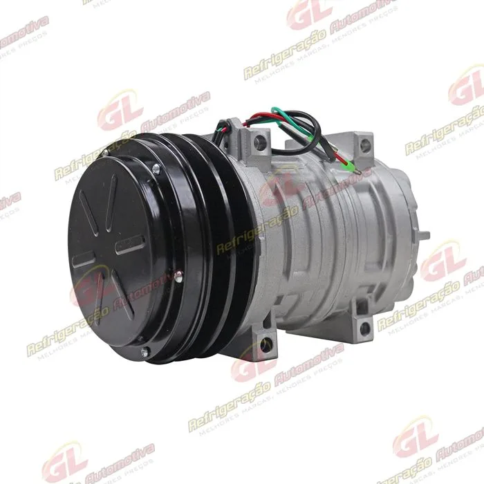 Compressor TM21 Sem Conector - 24 Volts Polia Canal 2A 145mm — foto 2