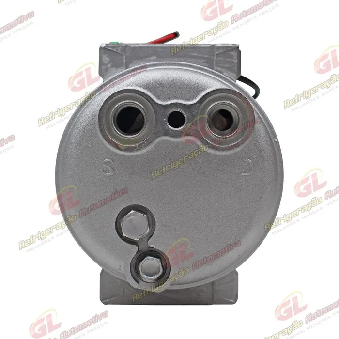Compressor TM21 HPAD Retroescavadeira Caterpillar 416E - 12 Volts Polia 2A 145mm - OEM: 214-4302 — foto 7