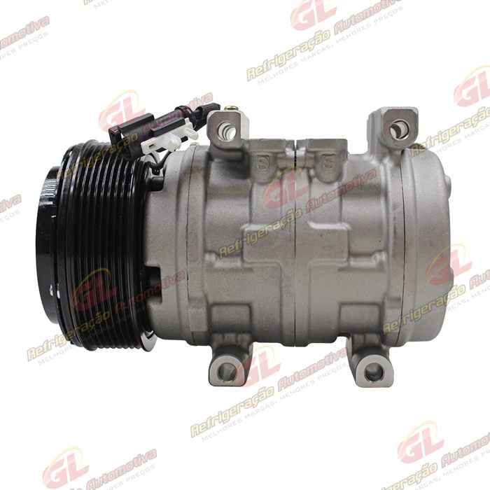 Compressor Modelo Denso 10P15 Ford F250/350/F4000 Motor Cummins - 12 Volts Polia 8pk 120mm