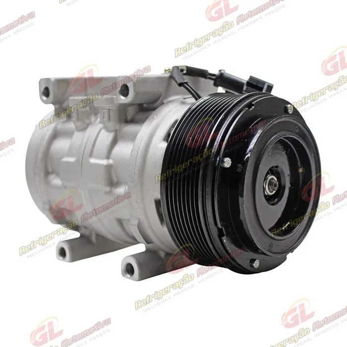 Compressor Modelo Denso 10P15 Ford F250/350/F4000 Motor Cummins - 12 Volts Polia 8pk 120mm — foto 4