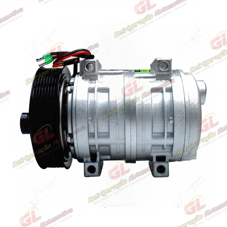 Compressor TM21 HPAD Máquina Empilhadeira Hyster 45-31CH - 24 Volts Polia 8pk 137mm OEM: 217-4448