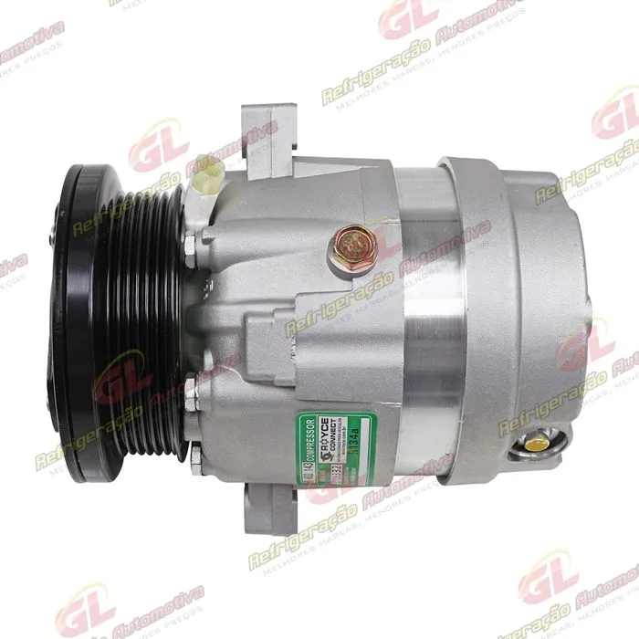 Compressor Modelo V5 Chevrolet Omega 2.2 4c. 1995 Até 1998 R134a - 12 Volts Polia 6pk 106mm OEM:1135143