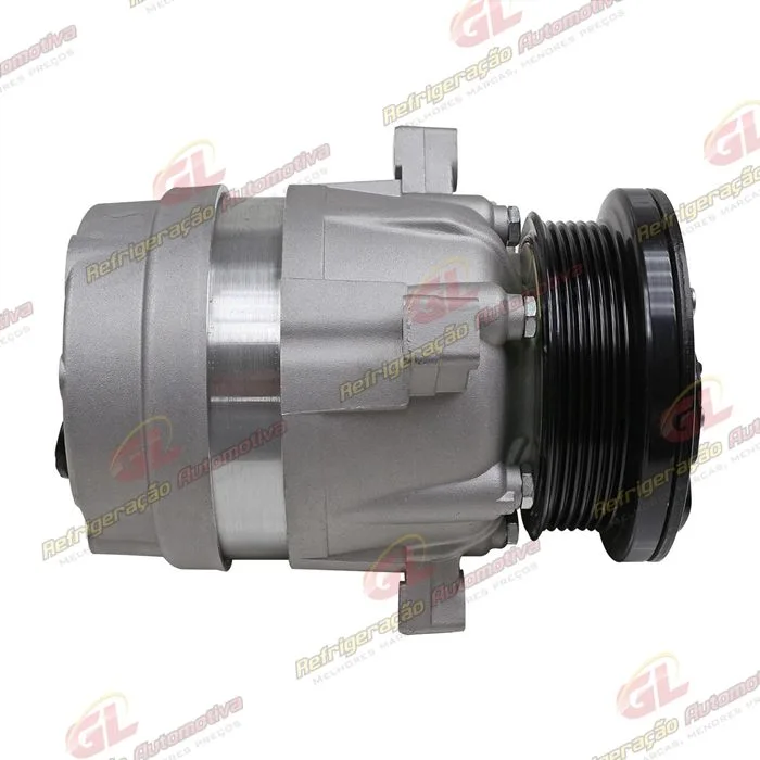 Compressor Modelo V5 Chevrolet Omega 2.2 4c. 1995 Até 1998 R134a - 12 Volts Polia 6pk 106mm OEM:1135143 — foto 5