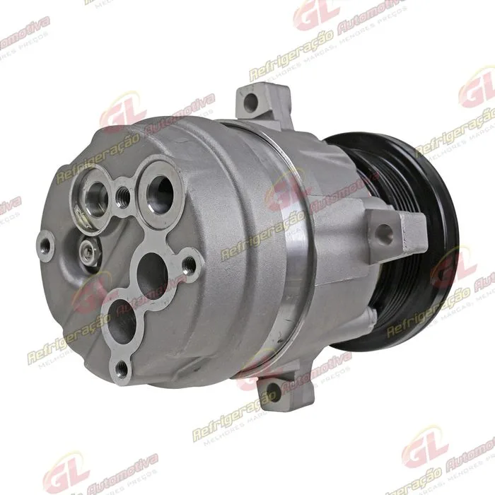 Compressor Modelo V5 Chevrolet Omega 2.2 4c. 1995 Até 1998 R134a - 12 Volts Polia 6pk 106mm OEM:1135143 — foto 6