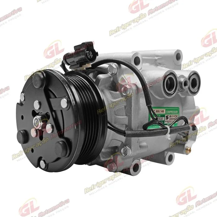 Compressor Ford Focus 2007> Motor Duratec - 12 Volts Polia 6pk 95mm — foto 2