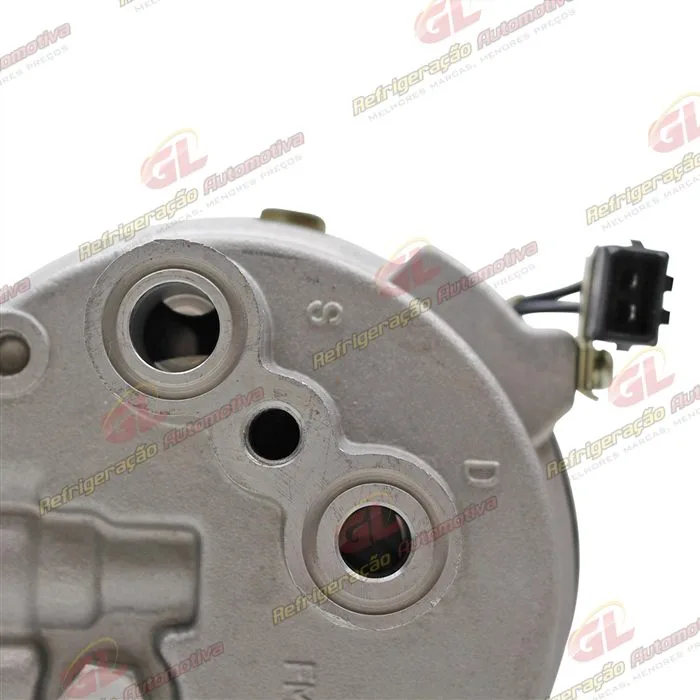Compressor Modelo Harrison V5 Volkswagen Polo / Golf Até 1998 - 12 Volts Polia 6pk 130mm — foto 8