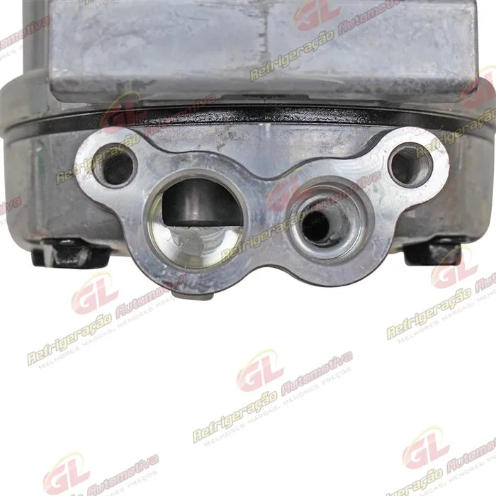 Compressor Modelo Sanden SD7H13 U7360 Máquina Komatsu WA470 / Retroescavadeira New Holland LB-90/ E215LC/ Case / Escavadeira Caterpillar 321 - 24 Volts Polia Canal 1B 146mm OEM: 423S624330/ 72203934 — foto 8
