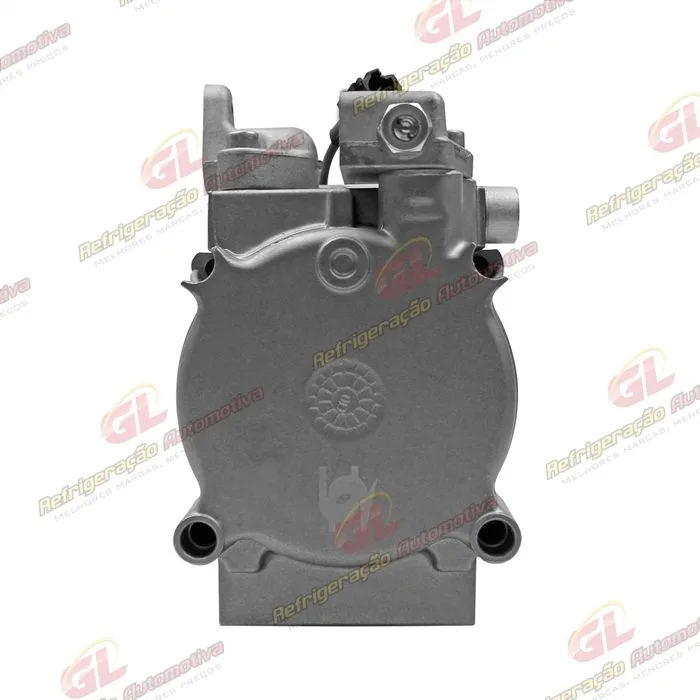 Compressor Modelo Halla Hyundai Santa Fé 2.0 8 Válvulas 2001 Até 2009 - 12 Volts Polia 6pk 118mm — foto 7