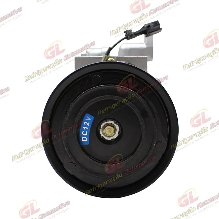 Compressor Modelo Halla Hyundai Santa Fé 2.4 8 Válvulas 2001 Até 2009 - 12 Volts Polia 5pk 123mm — foto 3