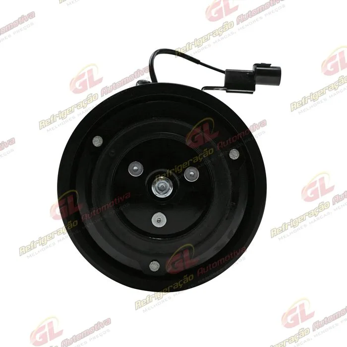 Compressor Modelo Halla Hyundai Vera Cruz 3.0 V6/ Santa Fé 2.7 12 Válvulas/ Azera/ Kia Sorento 2007 Até 2009 - 12 Volts Polia 6pk 124mm — foto 3