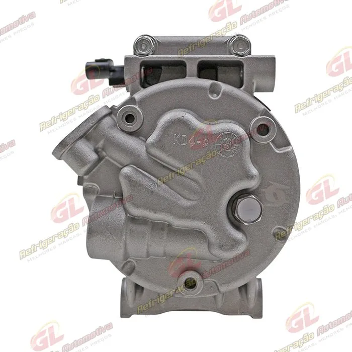 Compressor Modelo Halla Hyundai Vera Cruz 3.0 V6/ Santa Fé 2.7 12 Válvulas/ Azera/ Kia Sorento 2007 Até 2009 - 12 Volts Polia 6pk 124mm — foto 7