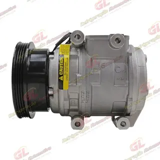 Compressor Modelo Denso 10PA15 Doowon Hyundai Tucson/ Kia Sportage/ New Sportage Gasolina e Diesel 2.0/2.7 8 Válvulas 2007> - 12 Volts Polia 4pk 123mm