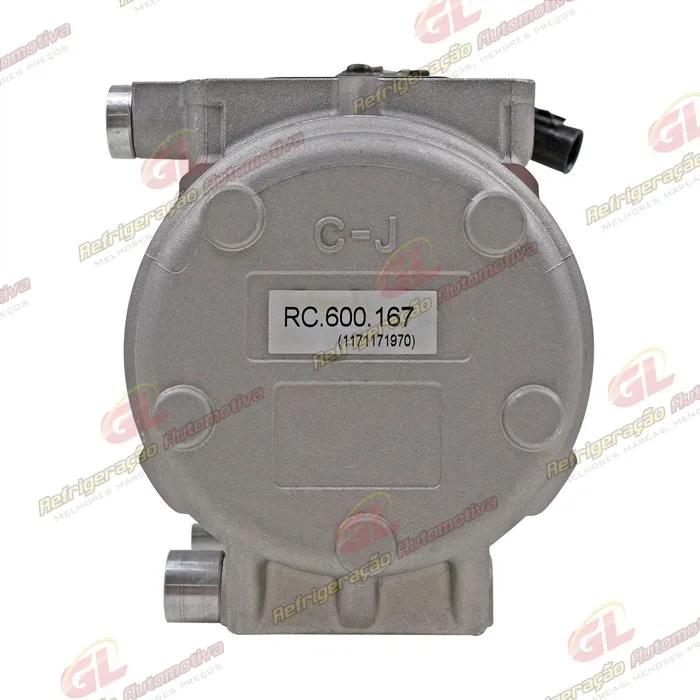 Compressor Modelo Denso 10PA15 Doowon Hyundai Tucson/ Kia Sportage/ New Sportage Gasolina e Diesel 2.0/2.7 8 Válvulas 2007> - 12 Volts Polia 4pk 123mm — foto 7