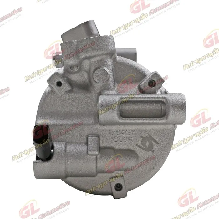Compressor Modelo Sanden Polia Dupla Volkswagen Jetta 2.5 2006 Até 2010 - 12 Volts — foto 7