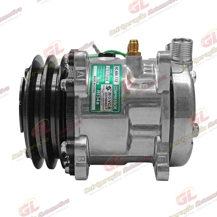 Compressor Modelo SE505 5H09 8 Orelhas - 24 Volts Polia 2A 125mm R134a