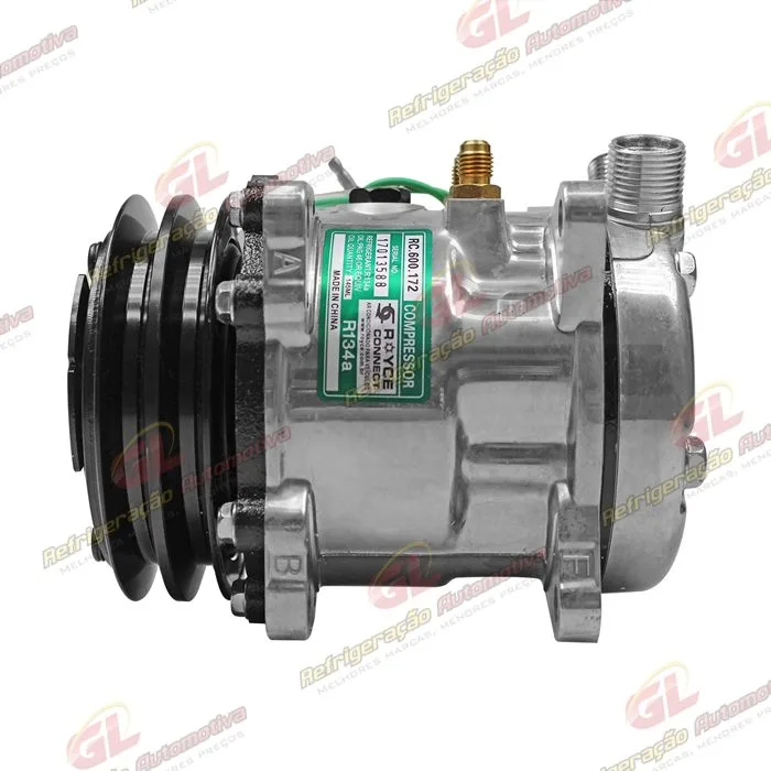 Compressor Modelo SE505 5H09 8 Orelhas - 24 Volts Polia 2A 125mm R134a