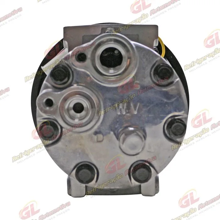 Compressor AB7H15AB 4116U Caminhão Volvo FM/ FMX / FH 2008 Até 2019 - 24 Volts Polia 8pk 174mm OEM: 20587125/ 85000458/ 84094705/ 85000458 — foto 7
