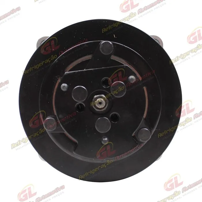 Compressor Modelo AA7H15AA 4745 Máquina Colheitadeira Case 7000, 7700 / Máquina Florestal John Deere 2154D - 24 Volts Polia 1B 146mm OEM: 00181083/ FF200866 — foto 3