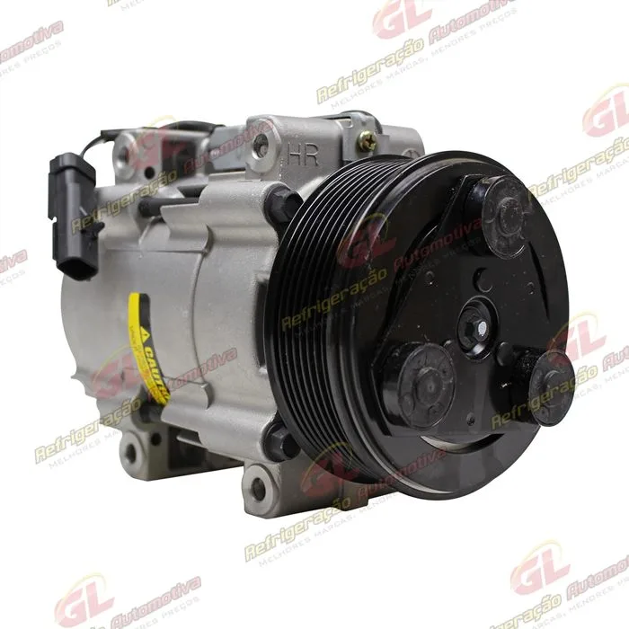 Compressor HS18 Dodge Ram 3500 Diesel 5.9L 2006 Até 2007 / 6.7L 2007 Até 2009 - 12 Volts Polia 8pk 119mm — foto 4