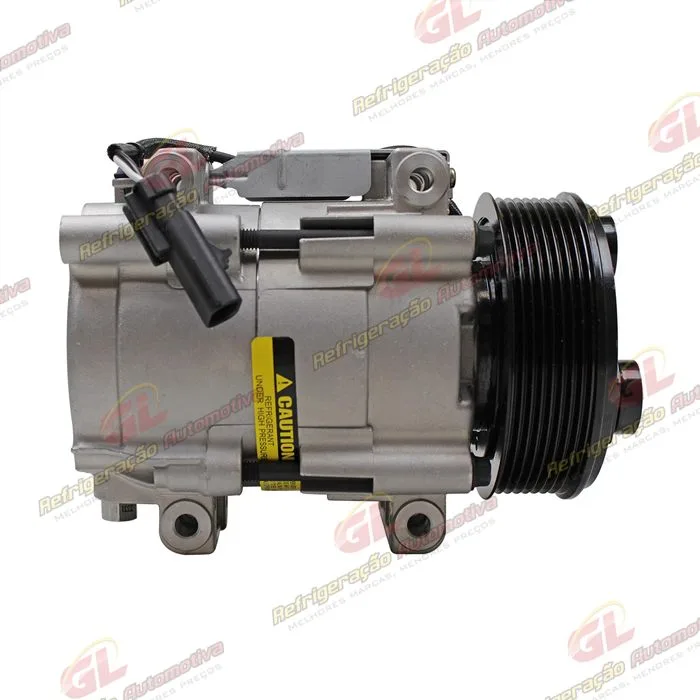 Compressor HS18 Dodge Ram 3500 Diesel 5.9L 2006 Até 2007 / 6.7L 2007 Até 2009 - 12 Volts Polia 8pk 119mm — foto 5