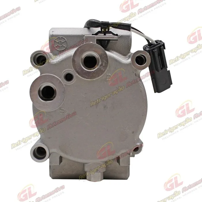 Compressor HS18 Dodge Ram 3500 Diesel 5.9L 2006 Até 2007 / 6.7L 2007 Até 2009 - 12 Volts Polia 8pk 119mm — foto 7