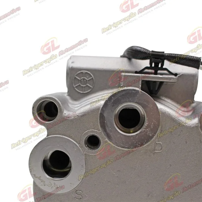 Compressor HS18 Dodge Ram 3500 Diesel 5.9L 2006 Até 2007 / 6.7L 2007 Até 2009 - 12 Volts Polia 8pk 119mm — foto 8