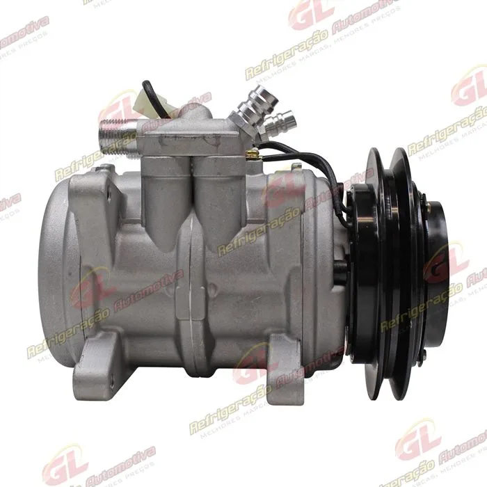 Compressor 10PA15 Modelo 6P148 Universal 8 Orelhas Trator Valtra - 12 Volts Polia Canal 1A 142mm OEM: 82292901 — foto 5