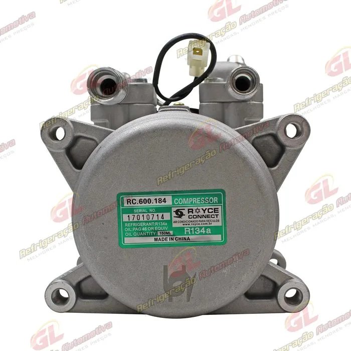 Compressor 10PA15 Modelo 6P148 Universal 8 Orelhas Trator Valtra - 12 Volts Polia Canal 1A 142mm OEM: 82292901 — foto 7