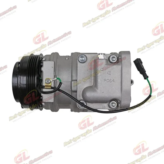 Compressor Caminhão Fiat Iveco Stralis/ Eurostar 10PA17 - 24 Volts Polia 4pk 115mm OEM: 504385146/ 99488569 — foto 9
